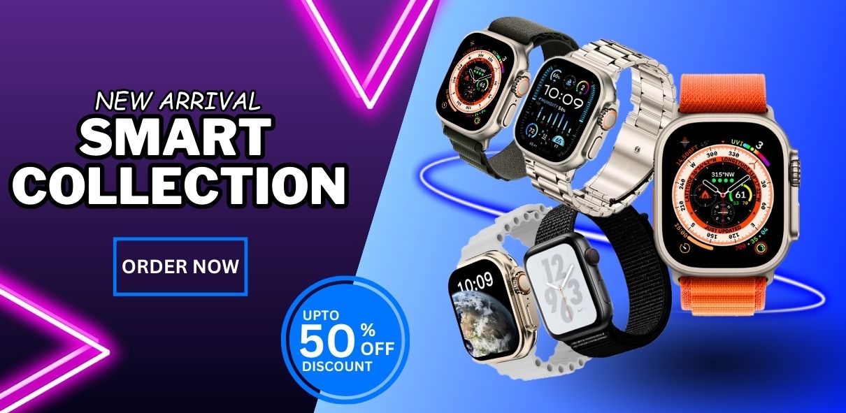 New Arrival Smart Collection Website Banner